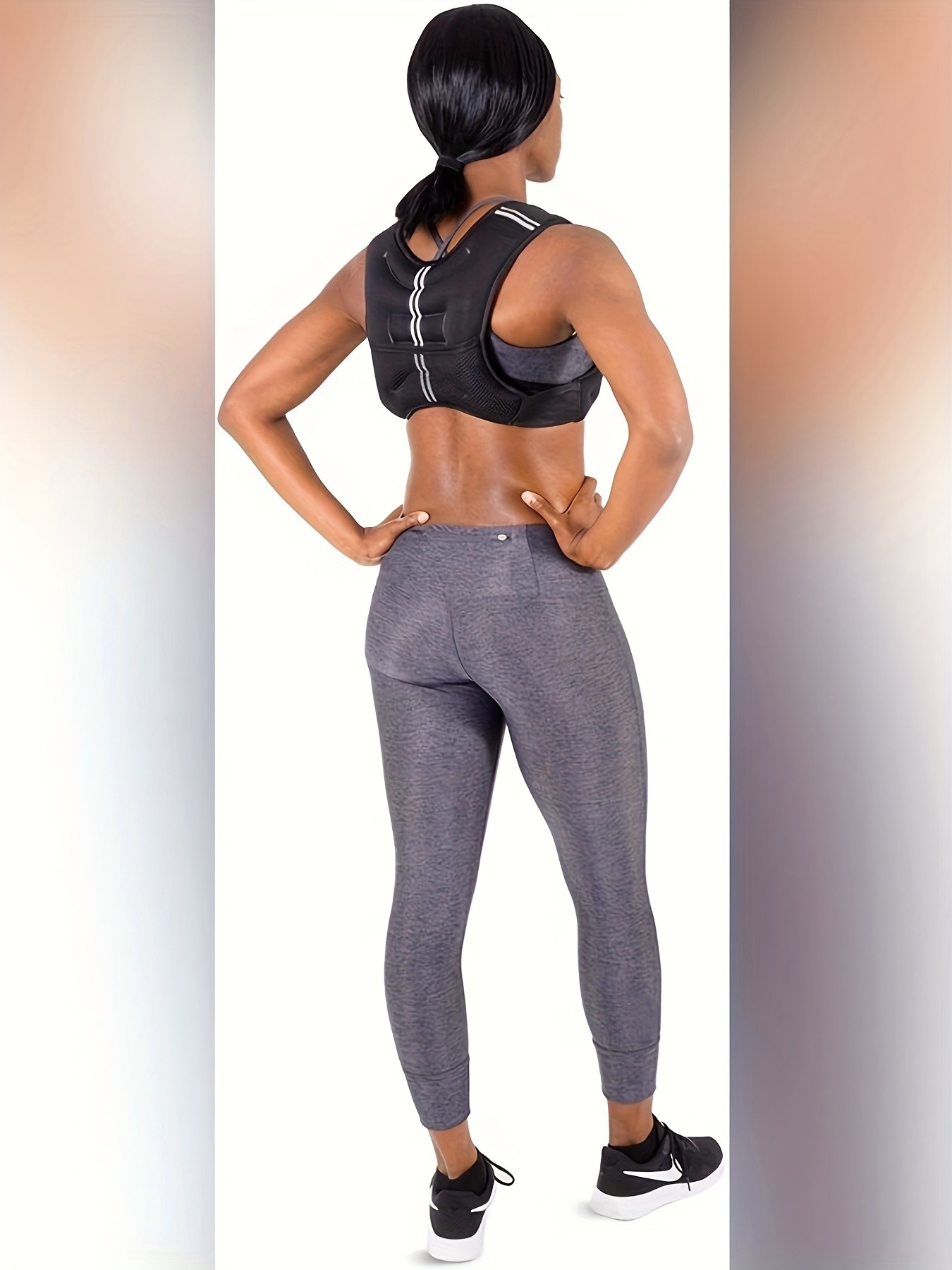 10kg Adjustable Exercise Weight Vest for Men & Women Breathable Mesh with Padded Straps for Enhanced Workouts