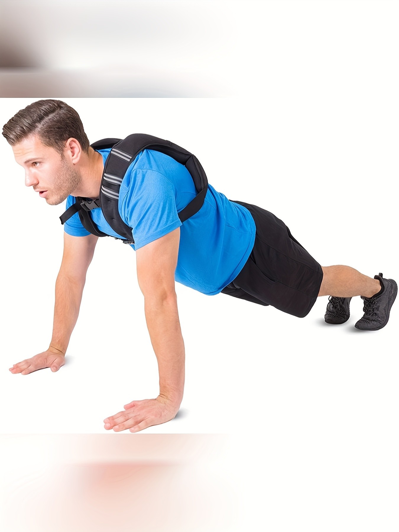 10kg Adjustable Exercise Weight Vest for Men & Women  Breathable Mesh with Padded Straps for Enhanced Workouts