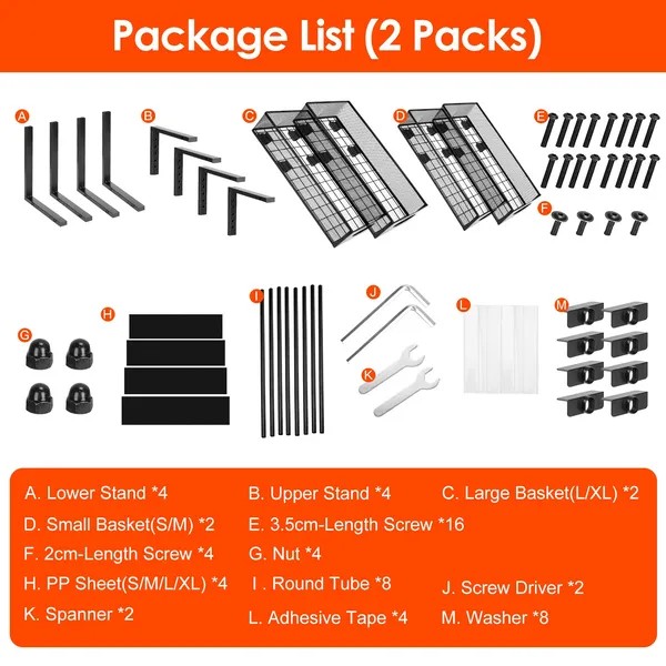 Pantry Pull Out Baskets