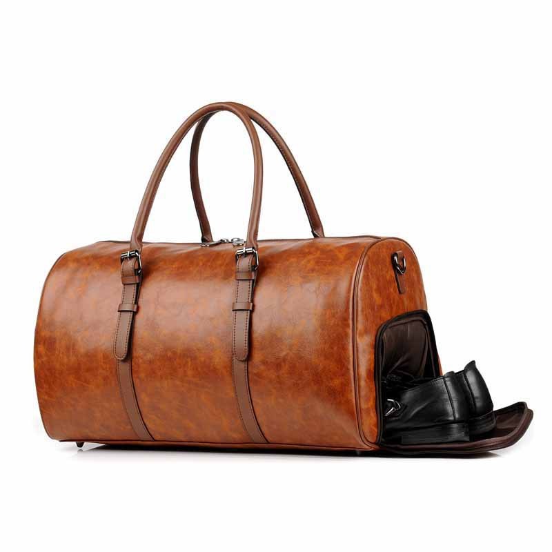 Leather Overnight Bag