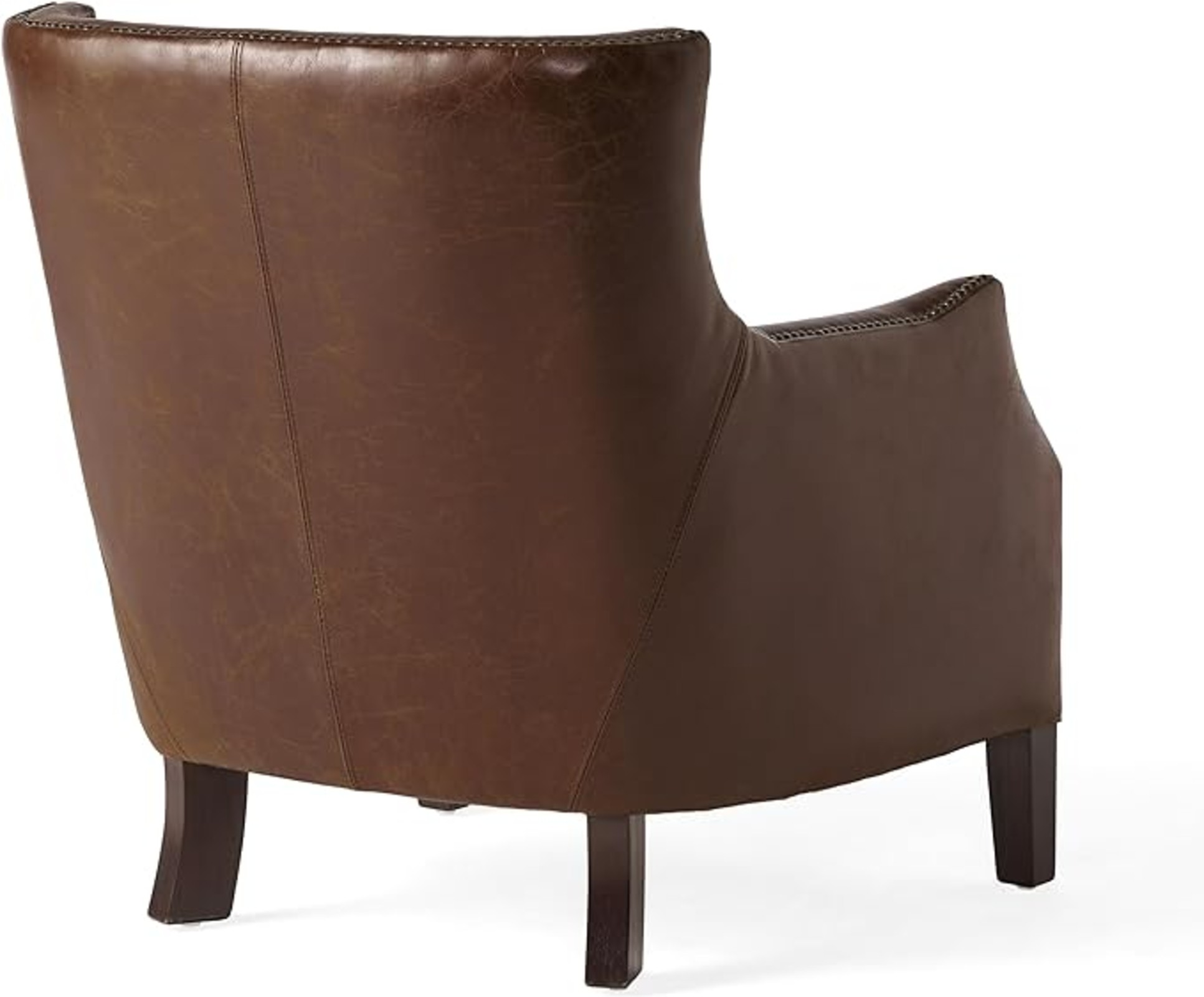 Leather Wingback Chair
