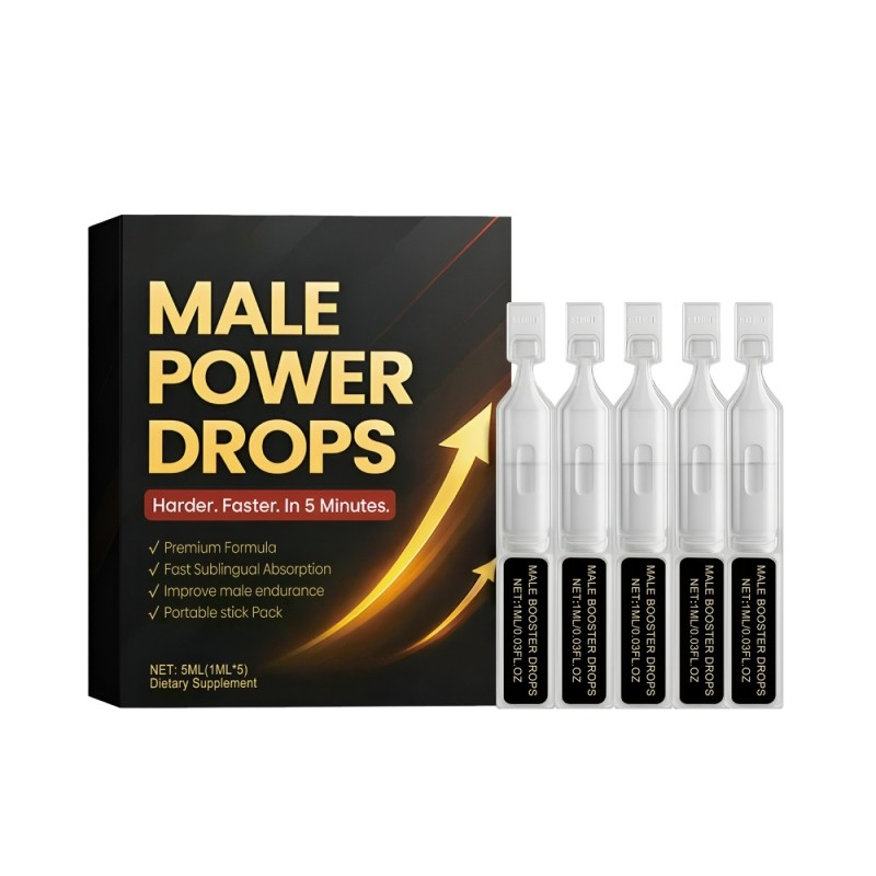 Male Power Drops  Boost Endurance and Performance in Just 5 Minutes