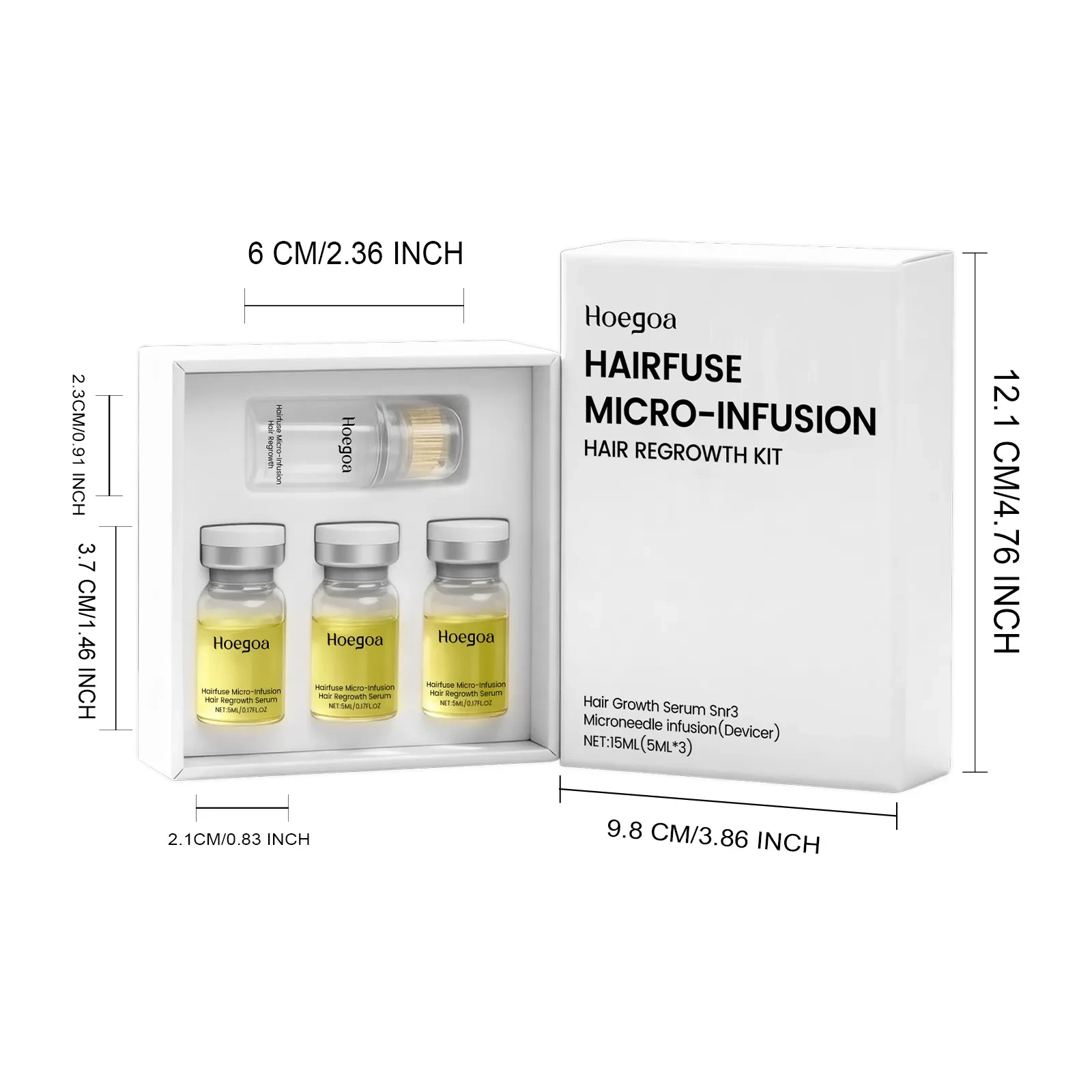 Hoegoa Hairfuse Micro-Infusion Hair Regrowth Kit