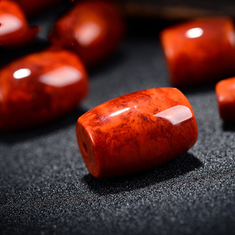 Red Agate Beads