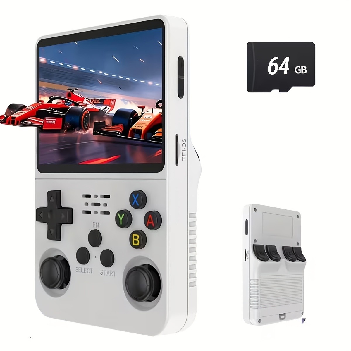 Retro Handheld Game Console  Long Battery Life 3500mAh, USB Charging, Supports Multiple Games, 3.5-Inch Display, 64G TF Card, Ideal for Christmas, Thanksgiving, and Black Friday Gifts