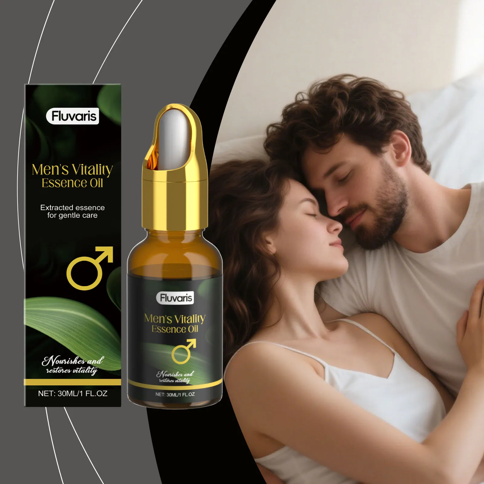 Fluvaris Mens Vitality Essence Oil