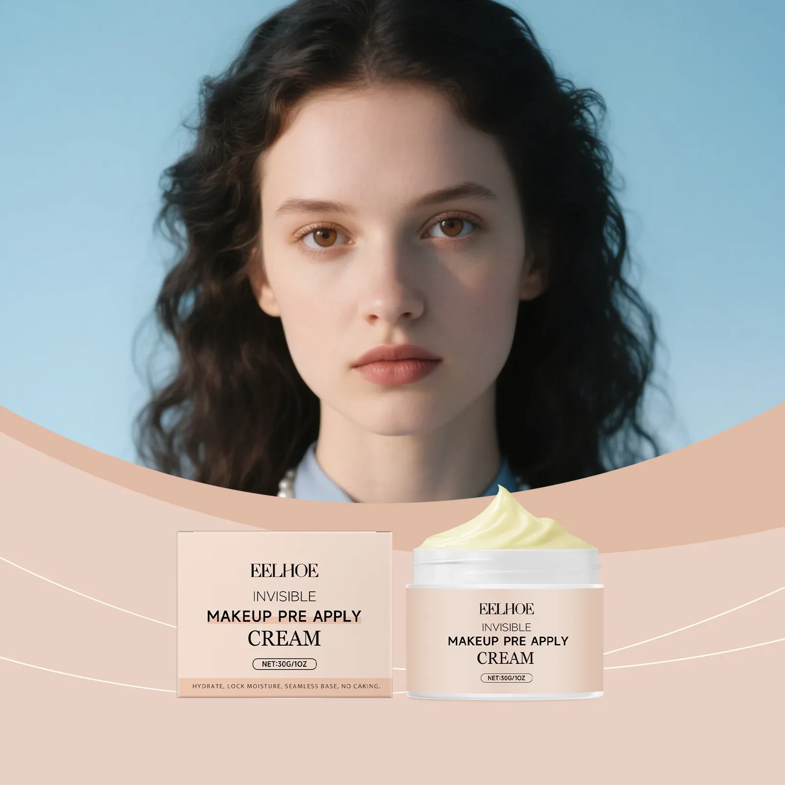 EELHOE Invisible Makeup Pre Apply Cream