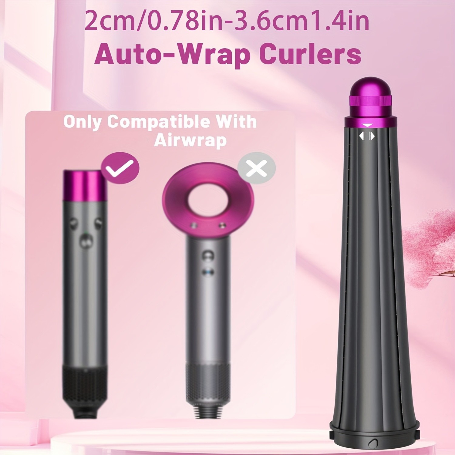 Auto-Wrap Curlers for Airwrap  Effortless Curls with Airflow Technology