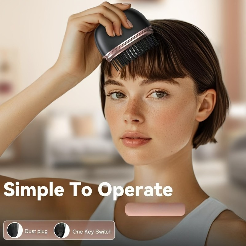 Mini Cordless Portable Straightening Comb Smooth, Frizz-Free Hair Anywhere