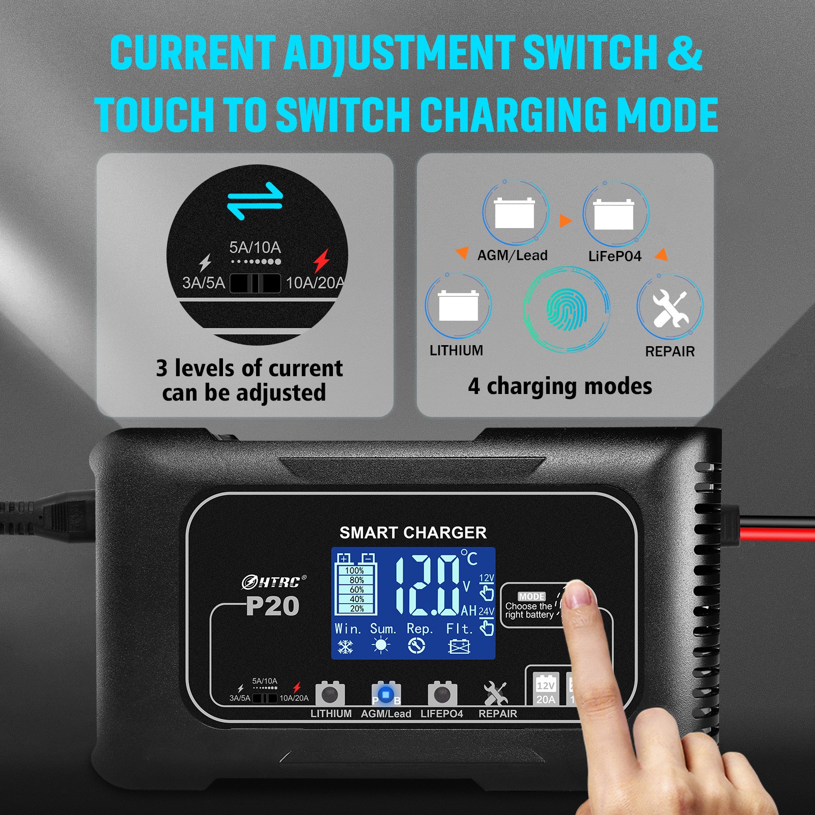 Car Portable Battery Charger