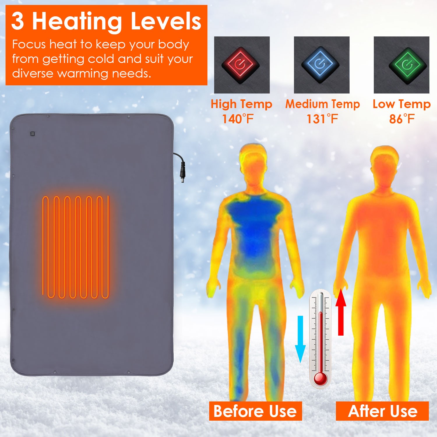 Electric Heated Blanket