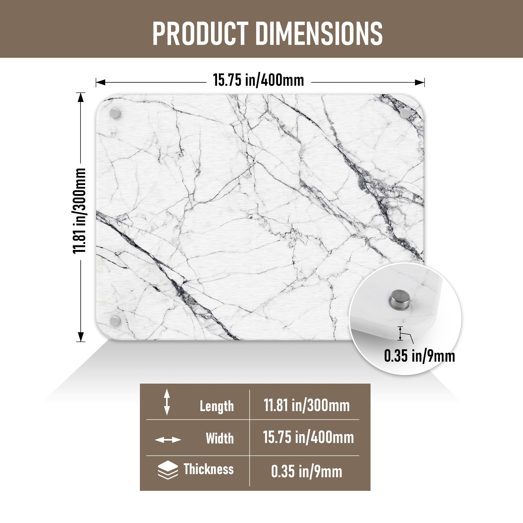 Stone Natural Dish Drying Mat