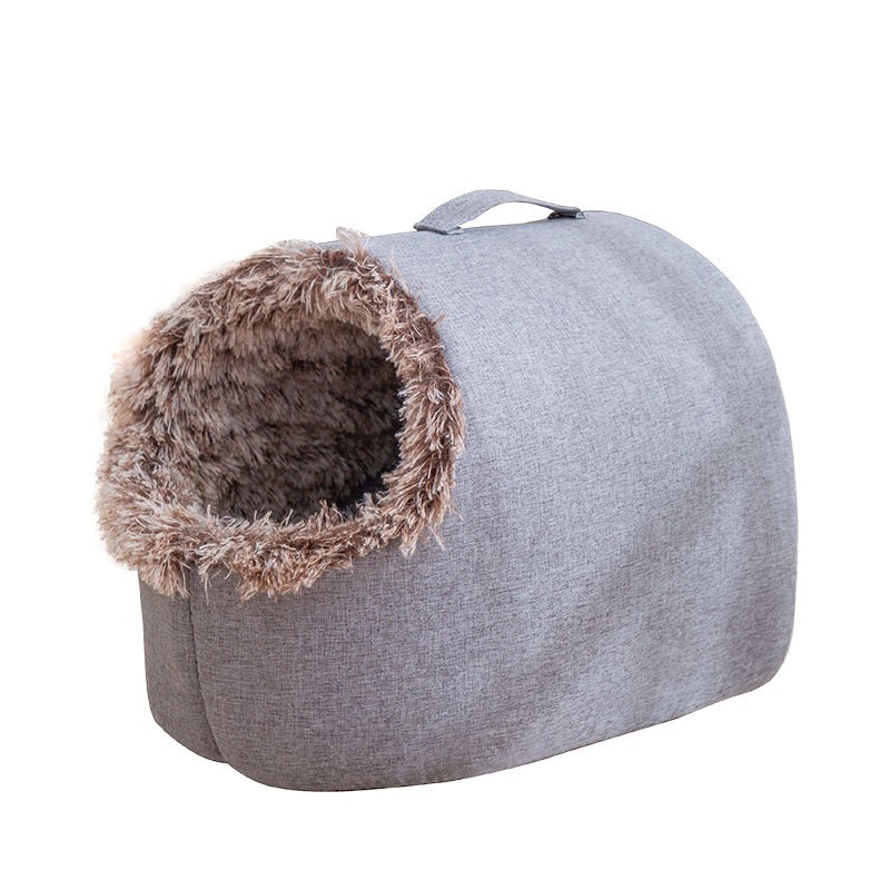 Winter Warm Pet Cave Bed