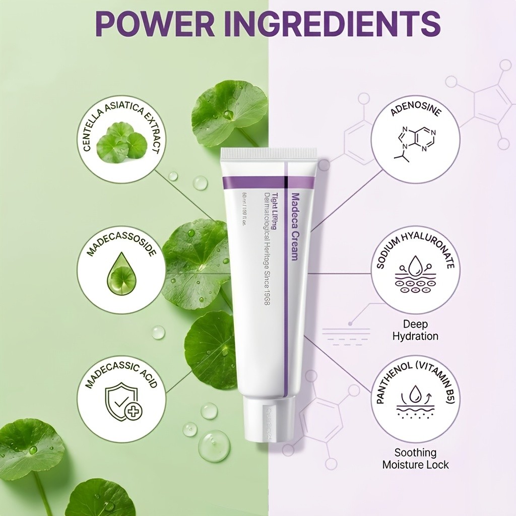 Madeca Tight Lifting Cream  Visible Firmness with Dermatological Care