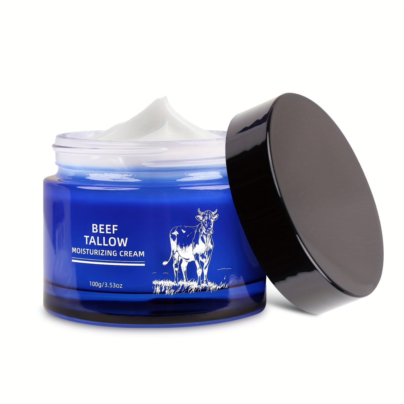 Beef Tallow Moisturizing Cream  Deep Nourishment for Dry, Dehydrated Skin