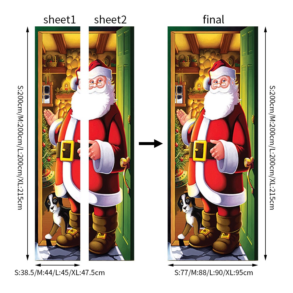 Christmas Front Door Decoration