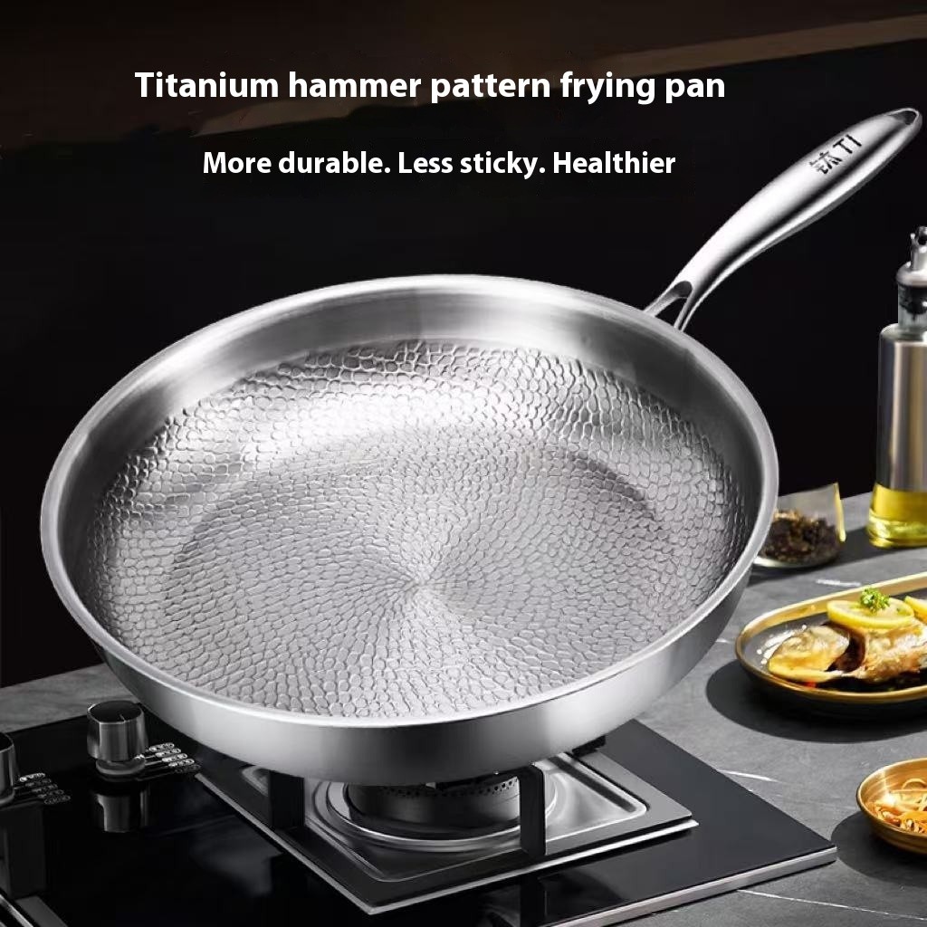 Titanium Hammered Pan