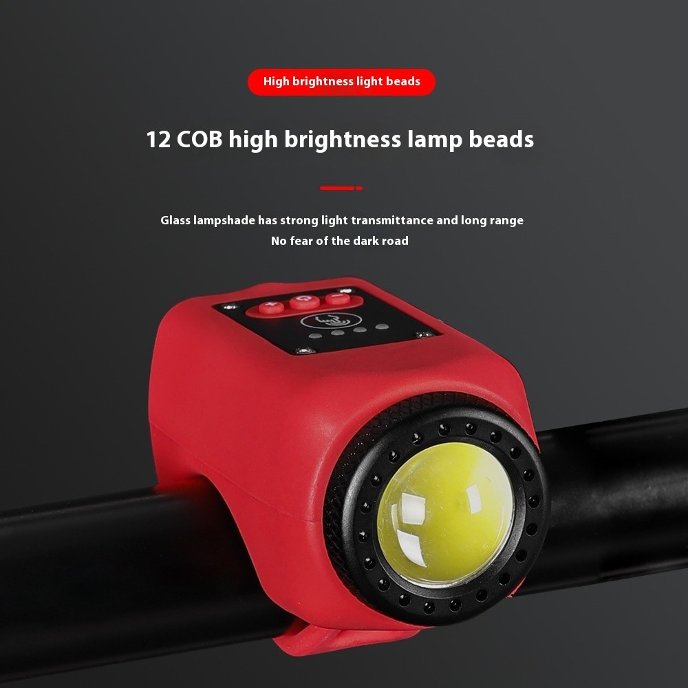 2-in-1 Bicycle Light and Horn