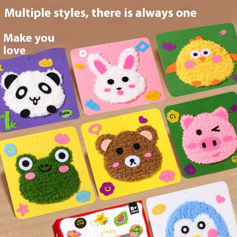 DIY Embroidery Doll Set