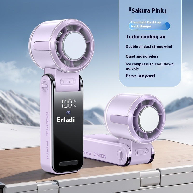 Foldable High-speed Handheld Fan