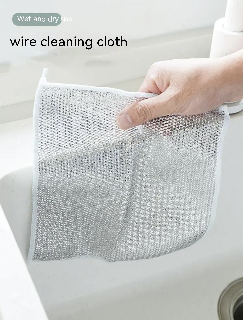 Non Scratch Wire Dishcloth