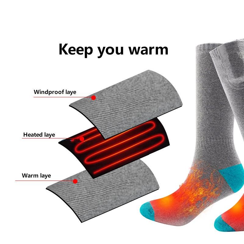 Electric Heated Winter Socks