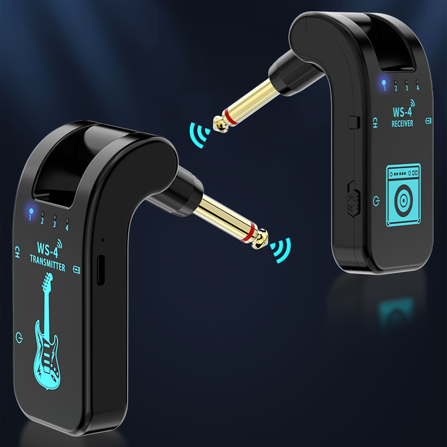 2.4G Wireless Guitar Transmitter and Receiver