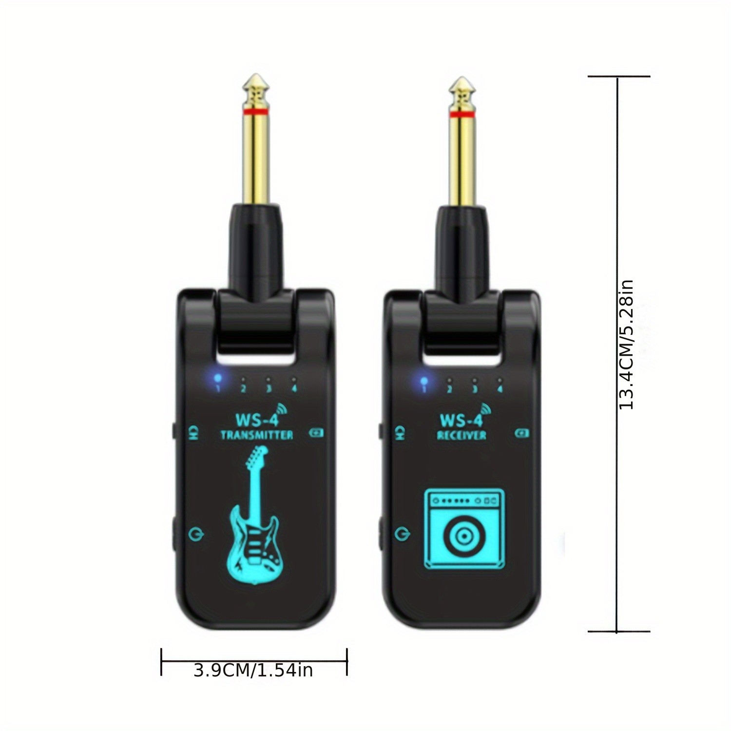2.4G Wireless Guitar Transmitter and Receiver