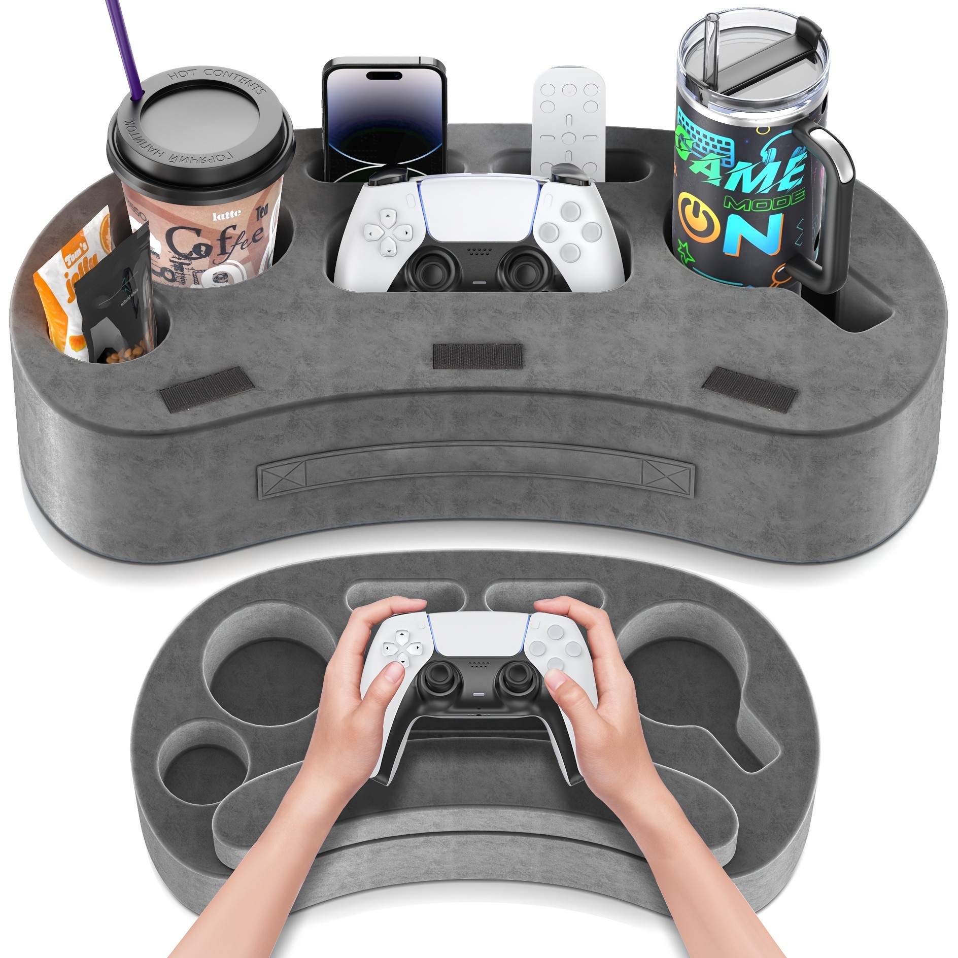 Multi-Functional Game Controller Stand Pillow