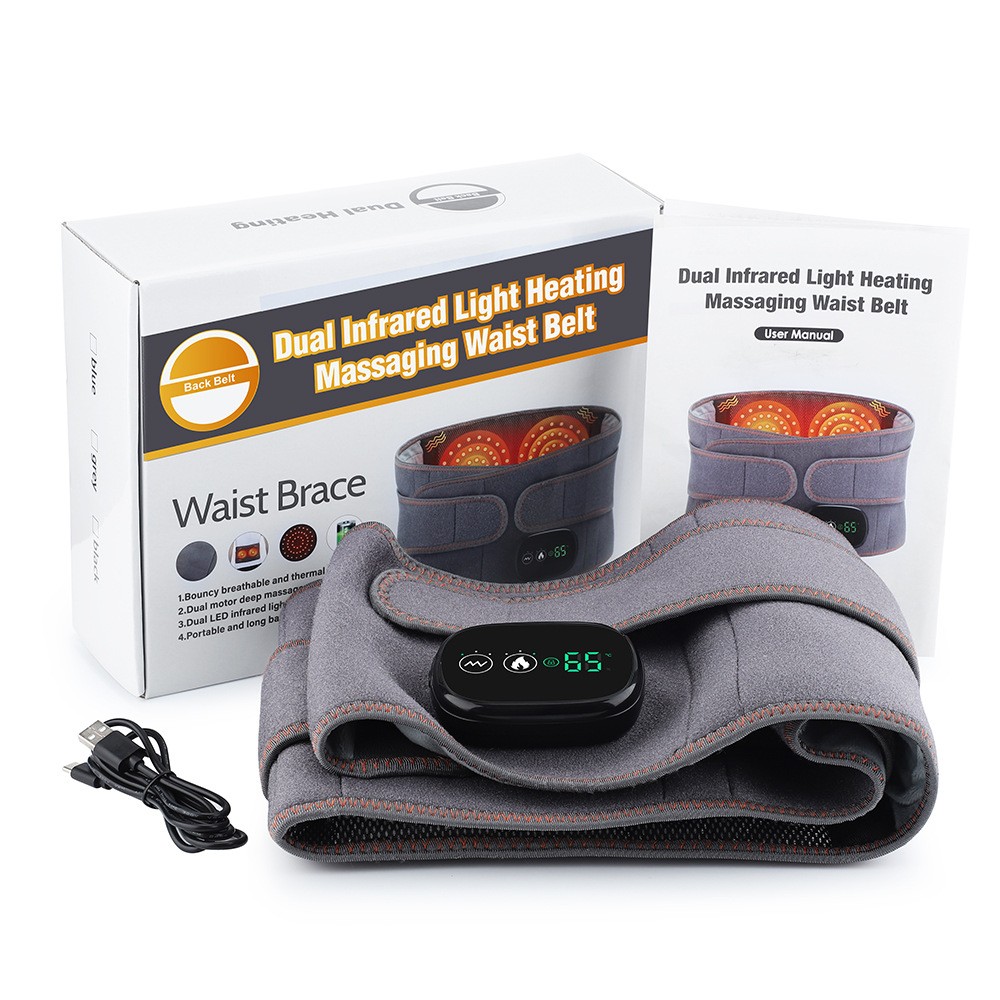 Electric Infrared Heating Therapy Waist Massager