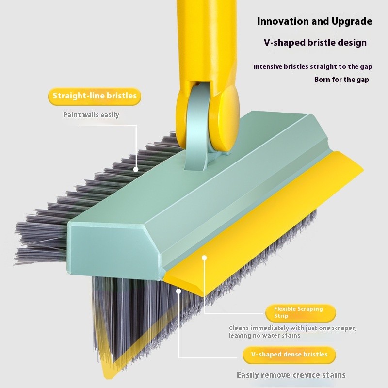 2 in 1 Floor Scrub Brush