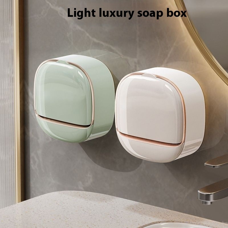 Luxury Soap Holder with Drain Tray