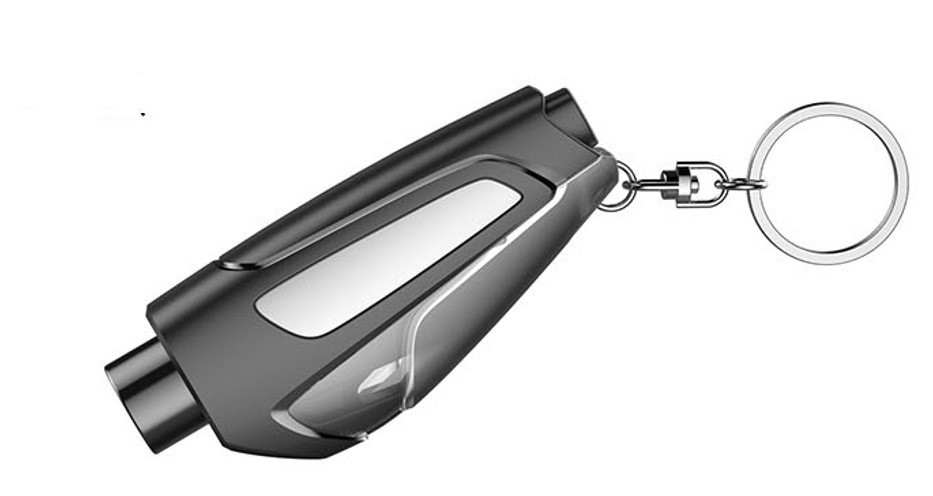 2-in-1 Emergency Window Breaker & Seatbelt Cutter