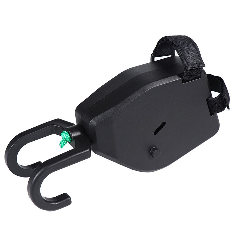 Retractable Bicycle Traction Rope