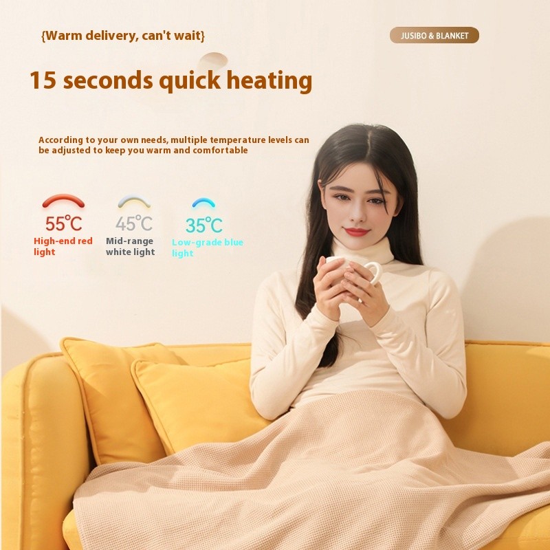 Best Winter Gifts- Portable Heated Shawl