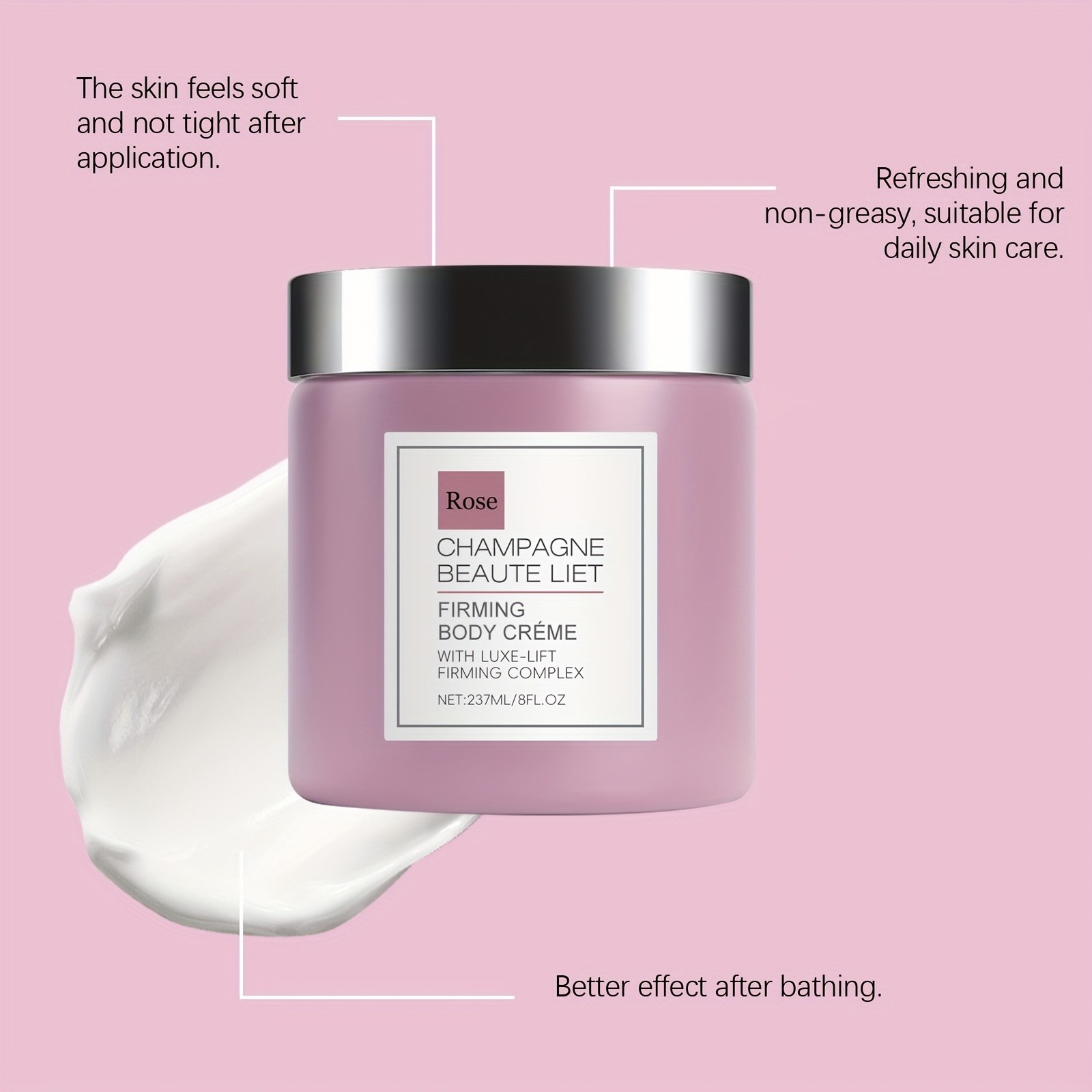 3 pcs Firming Body Crme with Luxe-Lift Complex  Rose