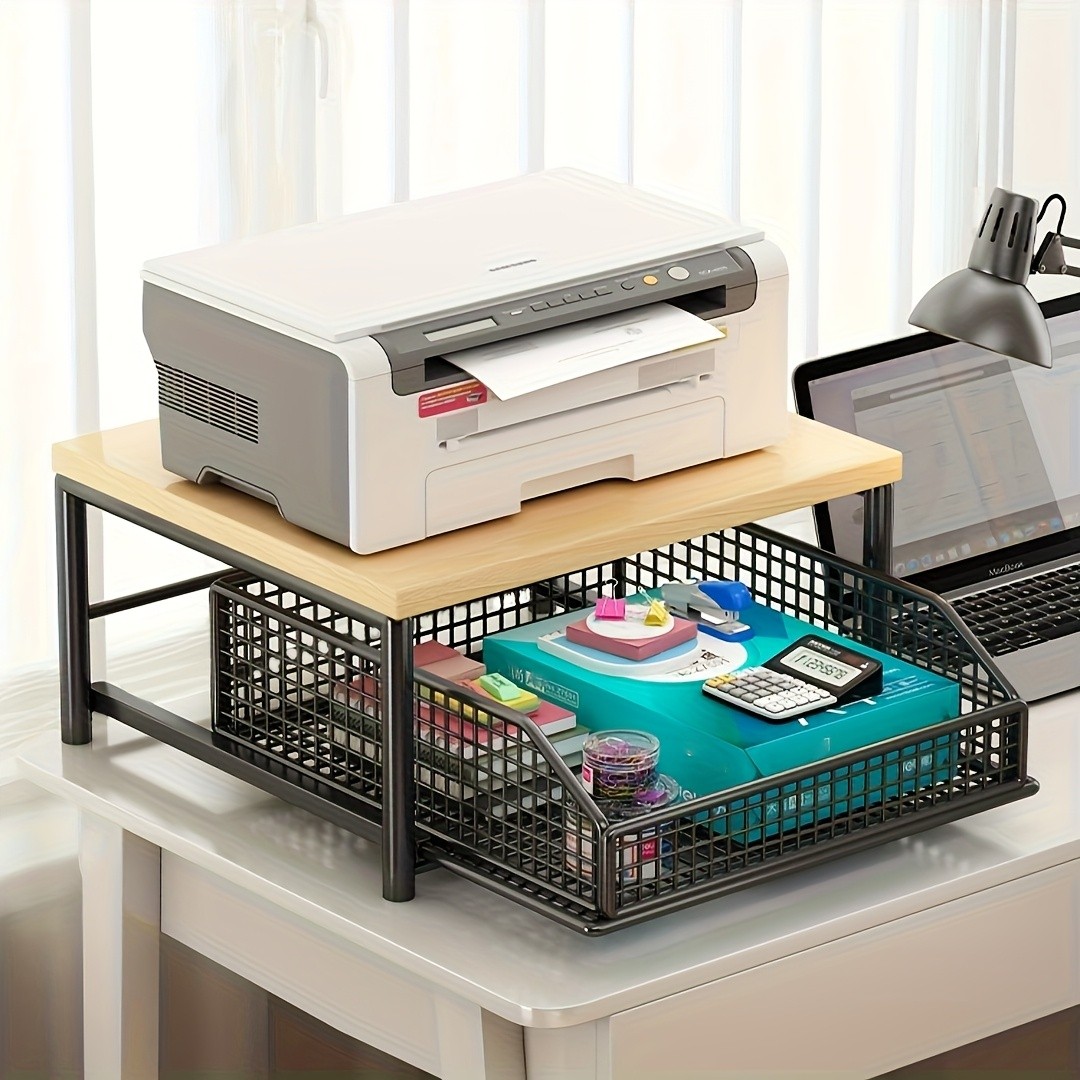 Vertical Shelf for Kitchen Microwave