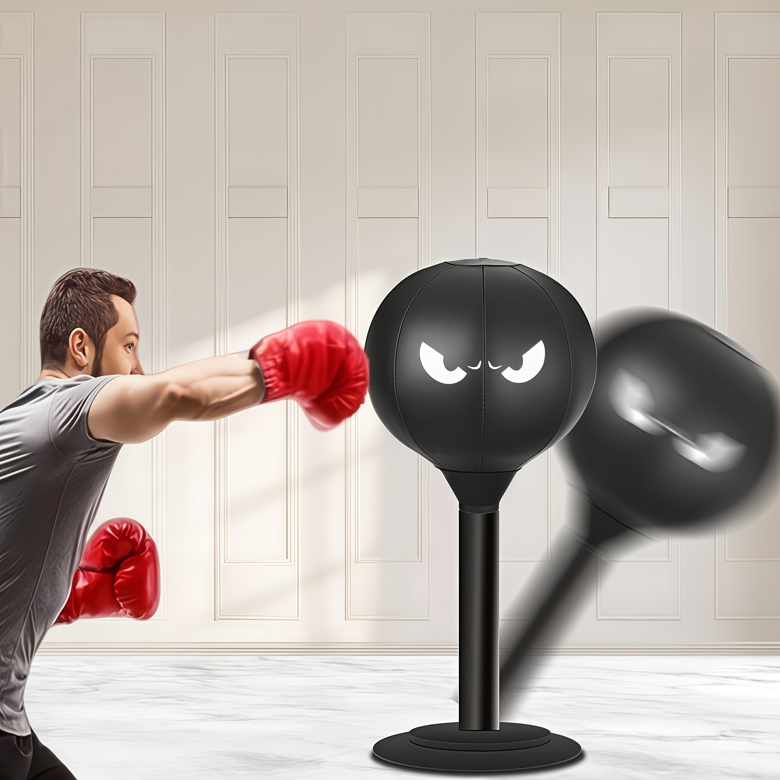 Portable Speed Bag & Mini Punching Bag