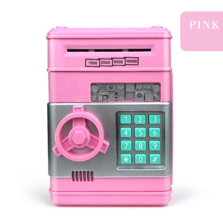 Digital Piggy Bank  Safe Deposit Box for Kids