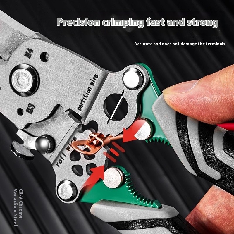 Multifunctional Folding Wire Stripper