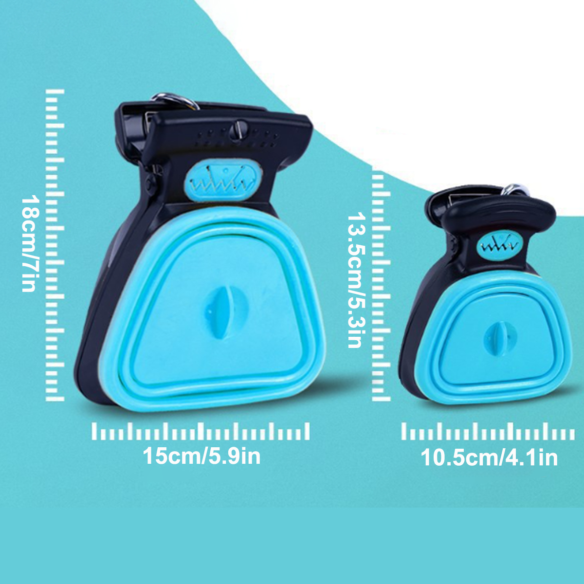 Pooper Scooper with Bag Attached