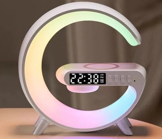 G Atmosphere Light Wireless Charger Speaker Clock