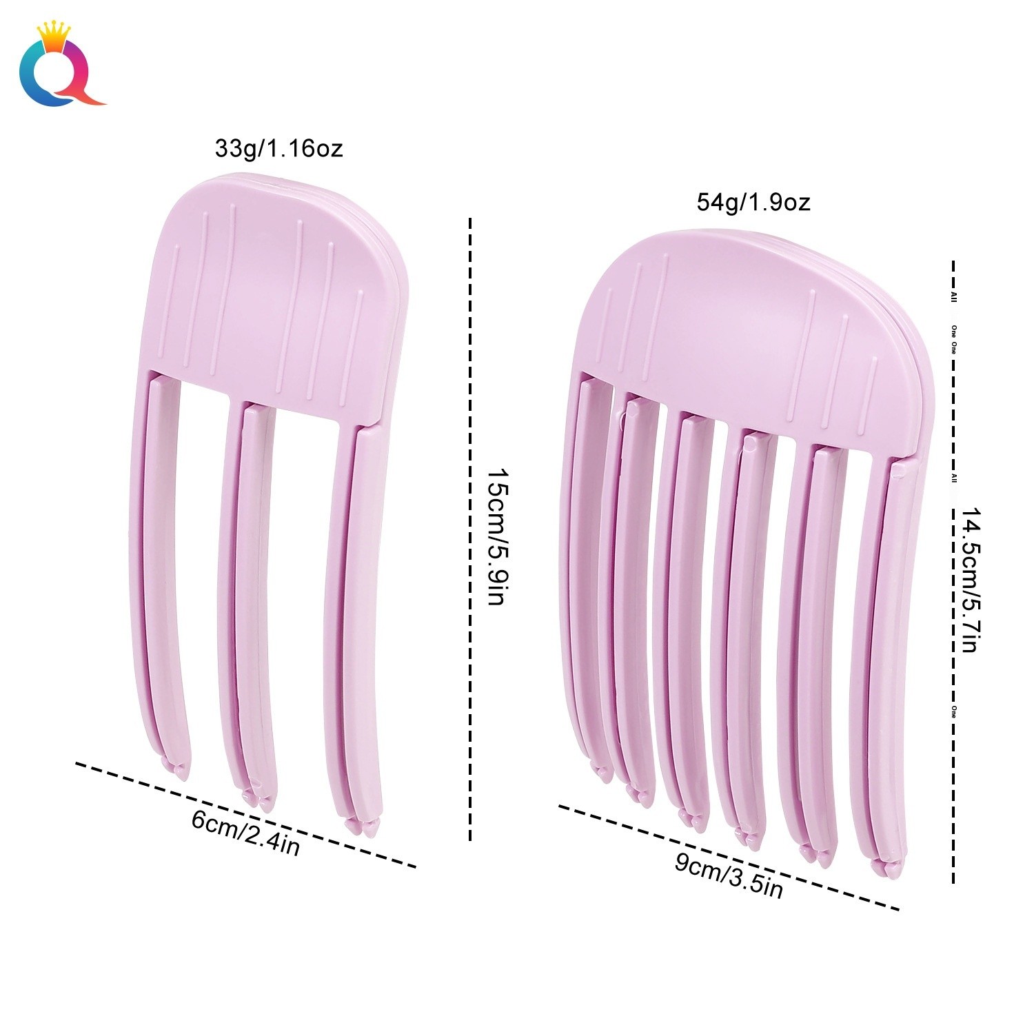 High Skull Artifact No Trace Hair Clip