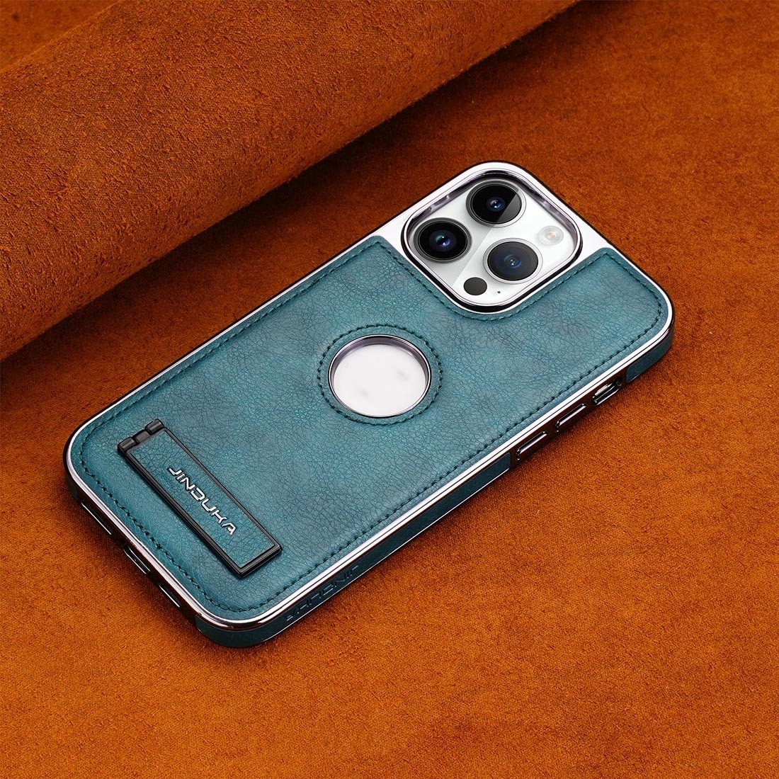 Leather iPhone Case With Stand