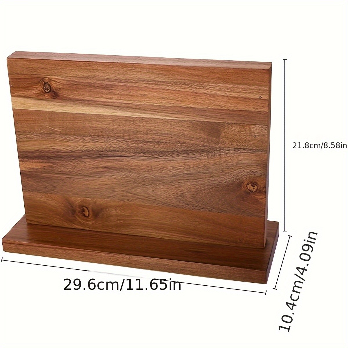 Solid Wood Magnetic Knife Holder