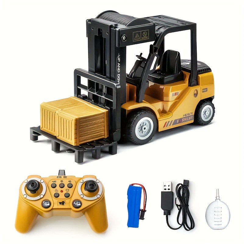 Boys' Remote-Controlled Excavator Toy  Big Build Fun. Real Construction Action.