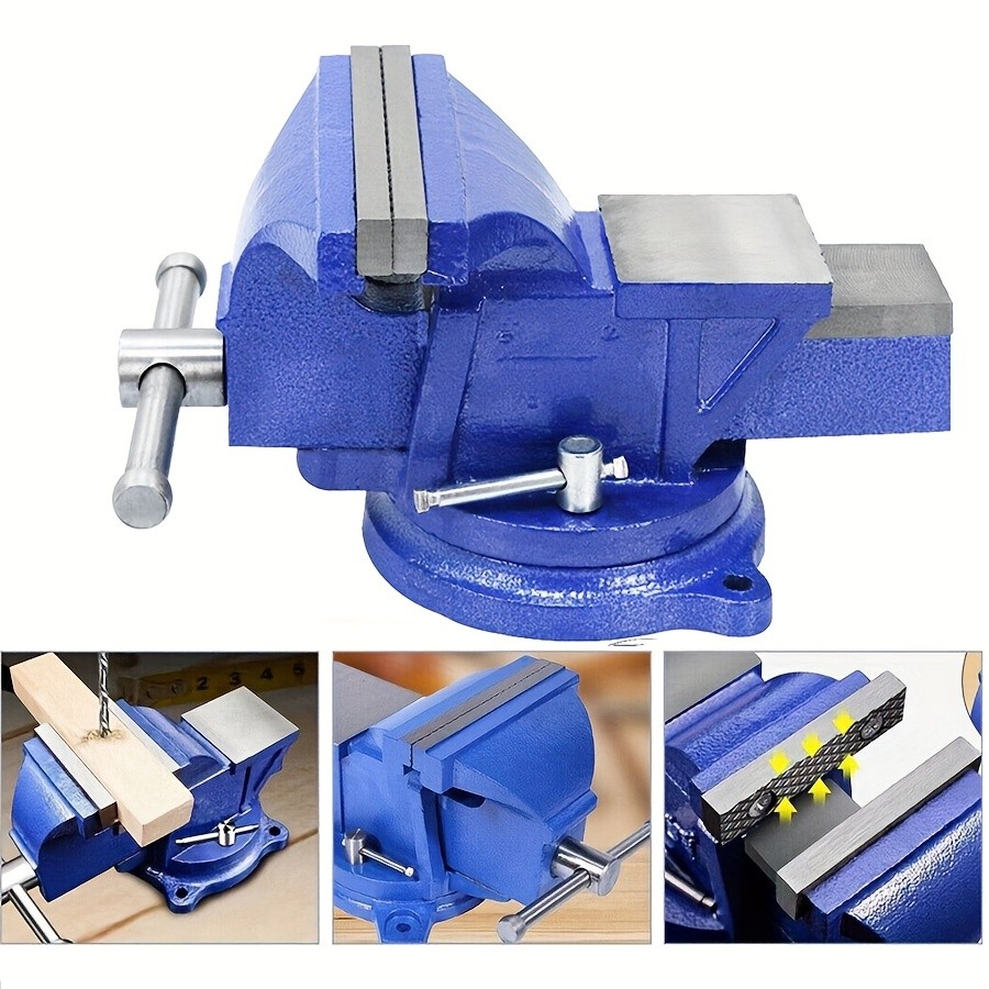 4-Inch Robust Bench Vice  Secure Grip. Reliable Control.