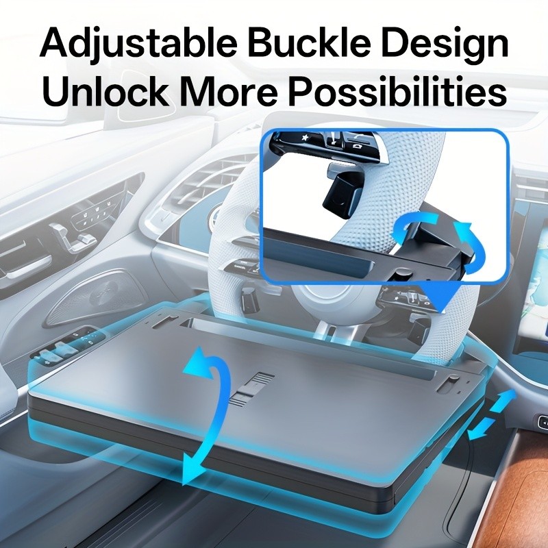 4-in-1 Multifunctional Car Steering Wheel Desk