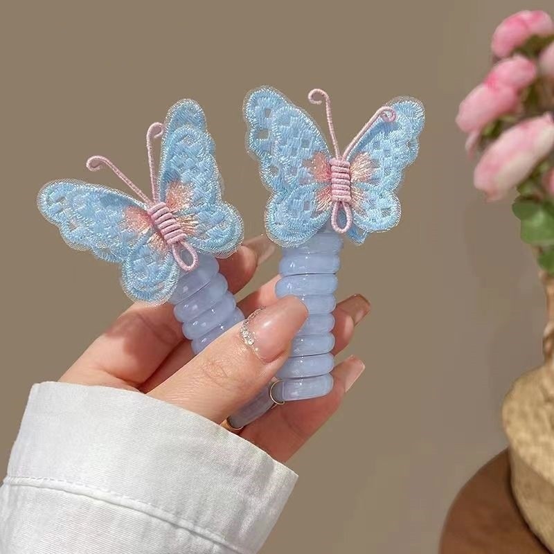 Butterfly Telephone Wire Hair Bands