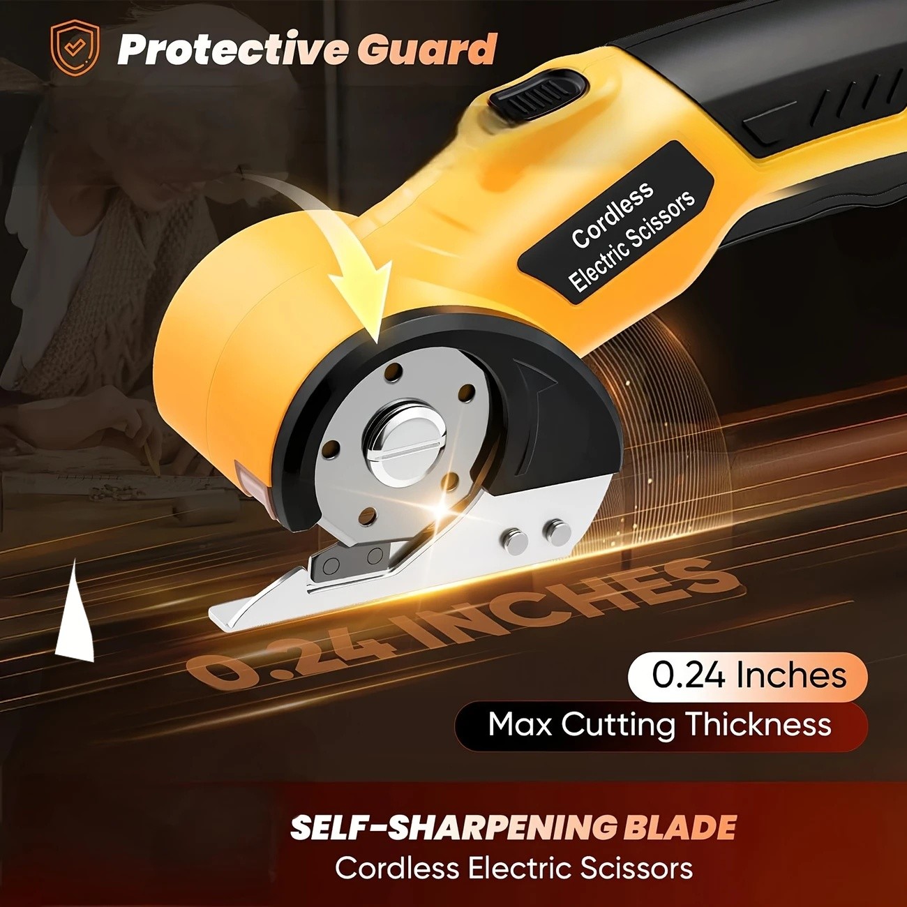 Cordless Rechargeable Automatic Scissors